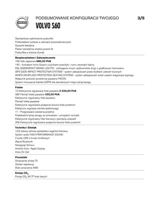Volvo S60 cena 148830 przebieg: 101000, rok produkcji 2020 z Poznań małe 92
